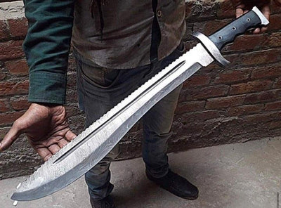 Damascus Machete