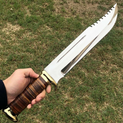 D2 Steel bowie knife