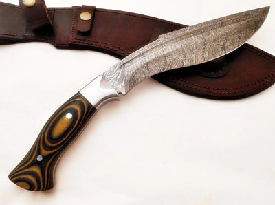 Damascus Steel Machete