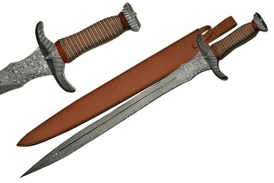 damascus sword Needle tooth