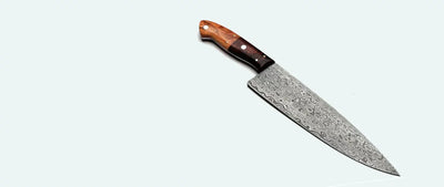 Damascus chef knife
