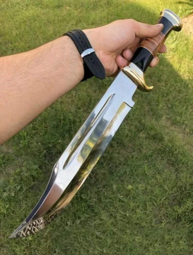 D2 STEEL HIGH POLISHED BLADE