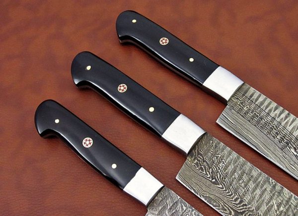 damascus steel knife kit