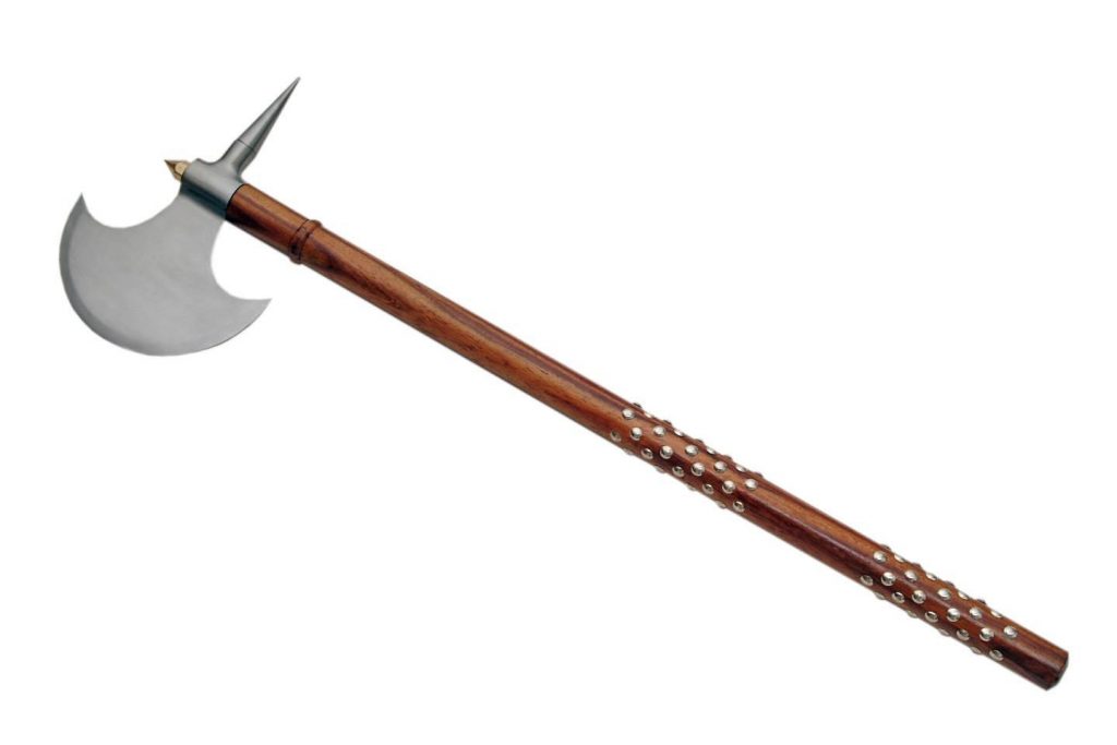 Handmade Custom Damascus Steel Two Handed Great Axe